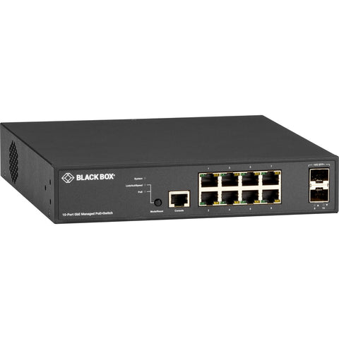 Black Box The Gigabit Ethernet Managed Switches Add High-speed Ports While Offering The Ma
