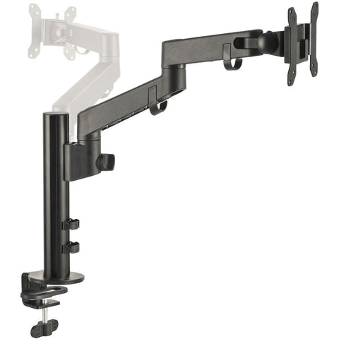 Siig, Inc. Heavy Duty Single Pole Multi-adjustable Articulating Arm Single Monitor Desk Mou