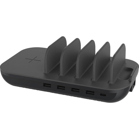 Kantek Inc. Conveniently Charge Multiple Devises Simultaneously, Including One Wirelessly. E