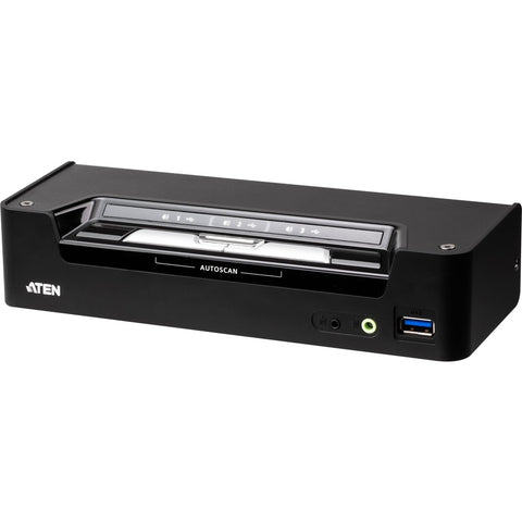 Aten 3-port 4k Usb-c And Displayport Kvmp