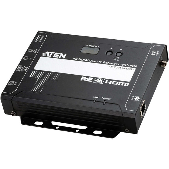 Aten 4k Hdmi Over Ip Extender Poe Transmitter