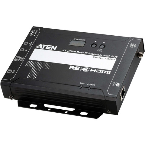 Aten 4k Hdmi Over Ip Extender Poe Transmitter