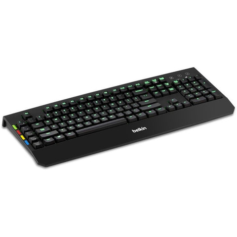 Belkin International Inc Belkin 2-4-8 Port Secure Kvm Remote Control W/integrated Keyboard - Colorization