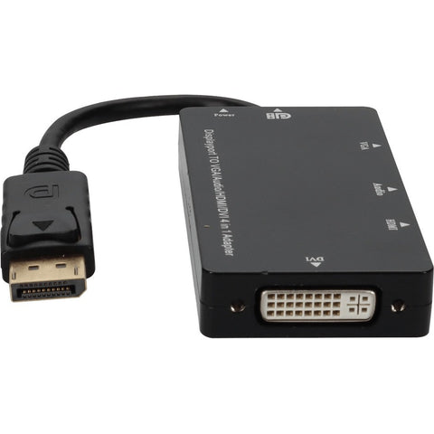 Add-on Addon Displayport 1.2 Male To Dvi, Hdmi, Vga Female Black Adapter Comes With Aud