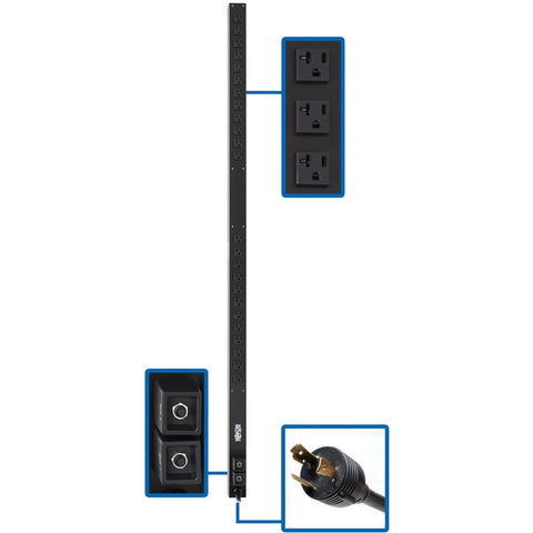 Eaton Tripp Lite Series 2.9kw 120v Single-phase Basic Pdu - 24 Nema 5-15/20r Out