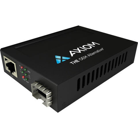 Axiom Poe+ Rj45 To Sfp Port Media Conv
