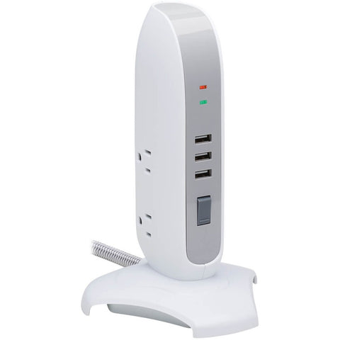 Eaton Tripp Lite Series 5-outlet Surge Protector Tower, 3x Usb Ports (3.1a Share