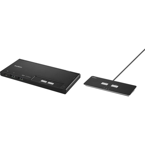 Belkin International Inc Mdlr 2-pt 2-hd Dp Skvm W/rmt Pp4.0