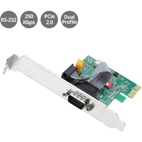 Siig, Inc. Add One 16650 Rs232 Port To Your Pci Express System