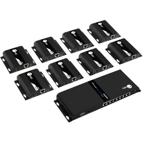 Siig, Inc. Extends 1080p Hdmi Signal Up To 394ft Over Cat6 Cable To Up To 8 Displays, Ir Co