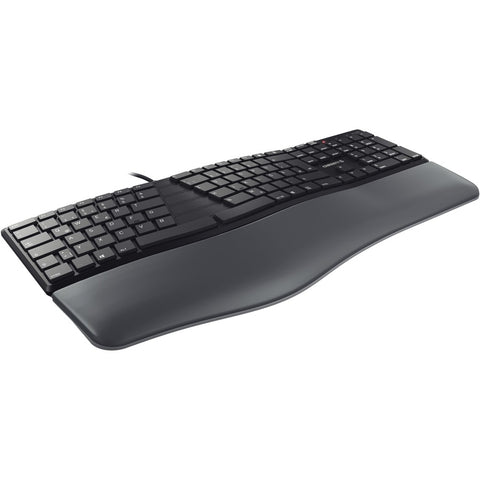 Cherry Americas Llc Keyboard, Ergonomic, Black