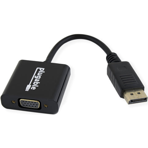 Plugable Technologies Plugable Displayport To Vga Adapter (supports Windows And Linux Systems And Disp