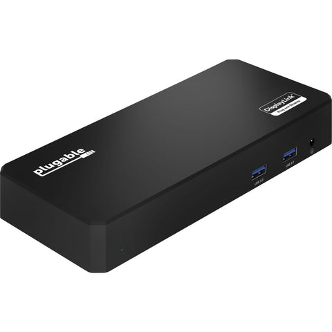 Plugable Technologies Usb C Triple Display Docking Station With Laptop Charging, Thunderbolt 3 Or Usb