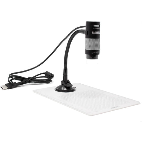 Plugable Technologies Plugable Usb 2.0 Digital Microscope With Flexible Arm Observation Stand Compatib