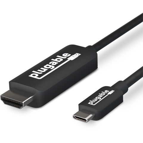 Plugable Technologies Usb C To Hdmi Adapter Cable - Connect Usb-c Or Thunderbolt 3 Laptops To Hdmi Dis