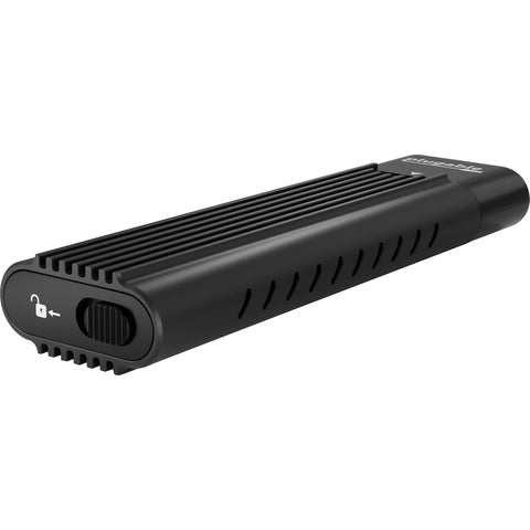 Plugable Technologies Usb C To M.2 Nvme Tool-free Driverless Enclosure Usb C And Thunderbolt 3 Compati