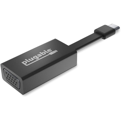 Plugable Technologies Usb C To Vga Adapter, Thunderbolt 3 To Vga Adapter Compatible With Macbook Pro,