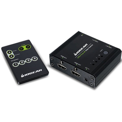 Iogear 3-port True 4k Switch With Hdmi Connection Taa Compliant