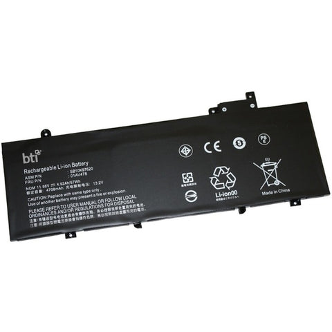 Battery Technology Replacement Battery For Lenovo  01av478, 01av479, 01av480, L17l3p71, L17m3p71, L
