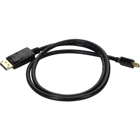 Add-on Addon 3ft Mini-displayport 1.2 Male To Displayport 1.2 Male Black Cable For Reso