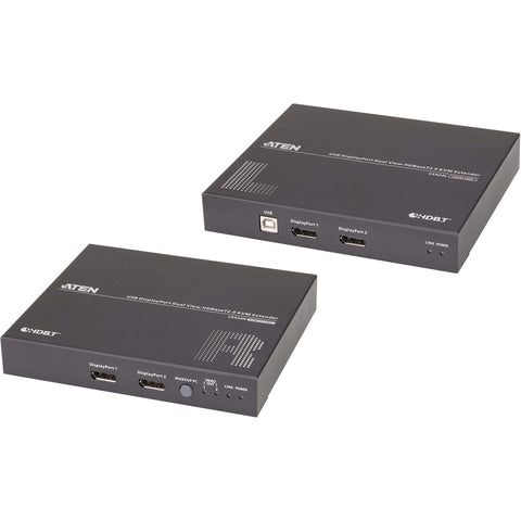 Aten Usb Dp Dual Display Hdbaset 2.0 Kvm Extender