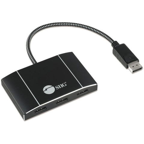 Siig, Inc. Triple 4k Displayport 1.4 To Displayport