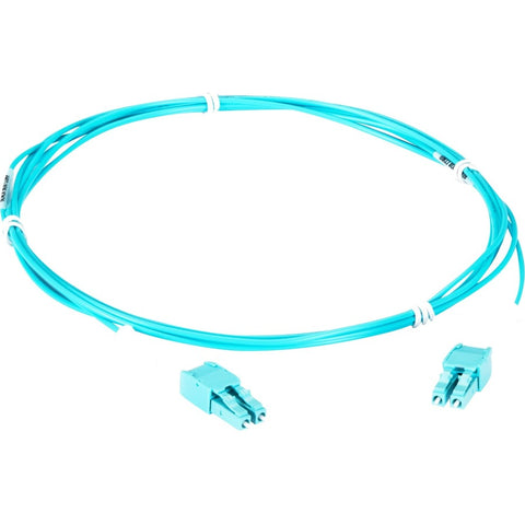 Black Box Om4 50/125 Multimode Fiber Optic Patch Cable Reversible Polarity,push-pull Tab C