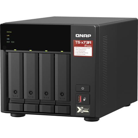 Qnap Inc Qnap Desktop 4-bay Nas/iscsi Ip-san, Amd Ryzen V1000 Series V1500b 4c/8t 2.2 Ghz