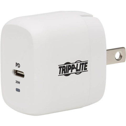 Eaton Tripp Lite Series Compact 1-port Usb-c Wall Charger - Gan Technology, 20w