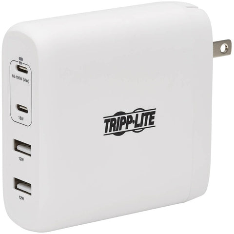 Eaton Tripp Lite Series 4-port Compact Usb Wall Charger - Gan Technology, 100w P