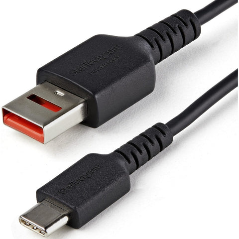 Startech 3ft Usb-a To Usb-c Secure Charging Data Blocker Adapter Cable - Prevents Data Th