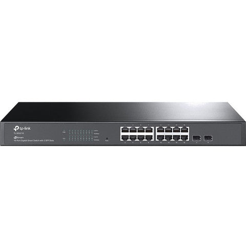 Tp-link Usa Corporation Jetstream 16-port Gigabit Smart Switch With 2 Sfp Slots