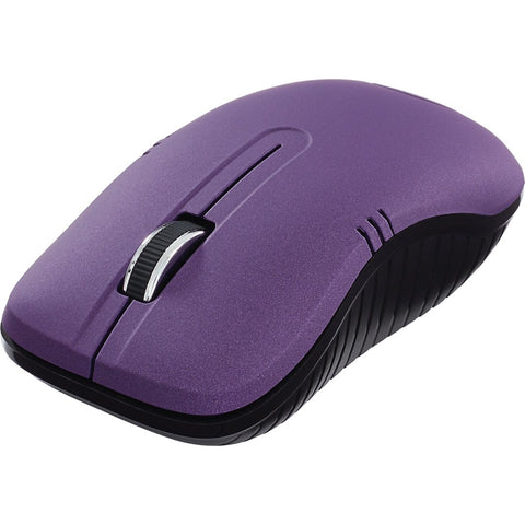 Verbatim Americas Llc Wireless Notebook Optical Mouse, Commuter Series - Purple