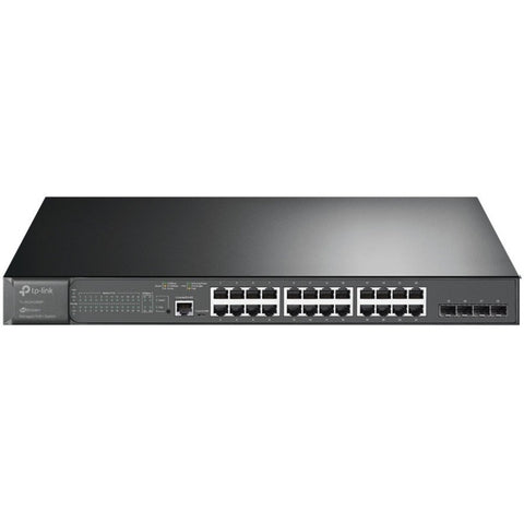Tp-link Usa Corporation Jetstream 28-port Gigabit L2 Managed Switch With 24-port Poe+