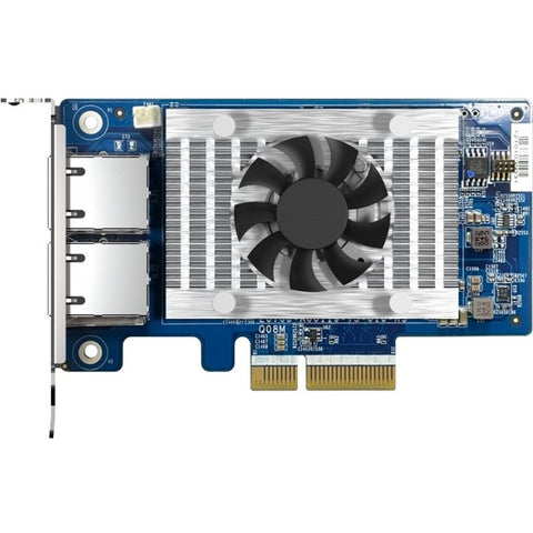 Qnap Inc Dual-port (10gbase-t) 10gbe Network Expansion Card, Intel X710, Pcie Gen3 X4