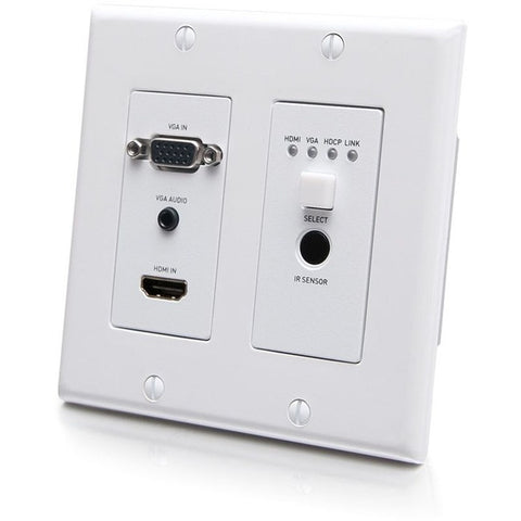 C2g Hdbaset Hdmi Vga Wall Plate Transmitter