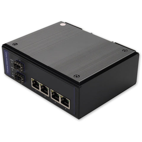 Add-on Addon 4 10/100base-tx(rj-45) To 2 Open Sfp Port Industrial Media Converter Switc