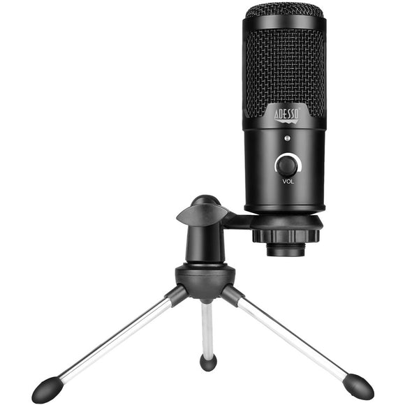 Adesso Usb Unidirectional Condenser Recordiong Microphone, Excellent Audio Clari