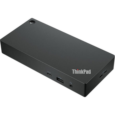 Lenovo Thinkpad Universal Usb-c Docking Station,black, Os Requirements: Windows 10, Win