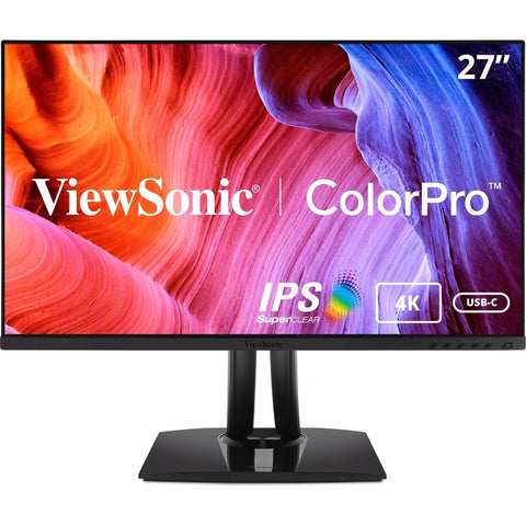 Viewsonic 27in 4k Uhd Professional Graphic Design Monitor With Usb-c,3840 X 2160 Resolutio