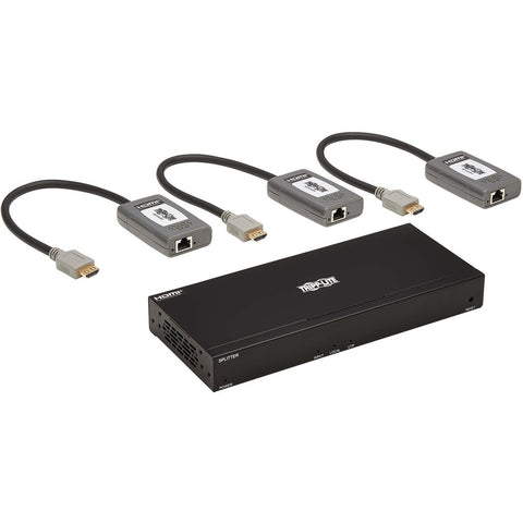 Eaton Tripp Lite Series 4-port Hdmi Over Cat6 Extender Kit, Splitter/3x Pigtail