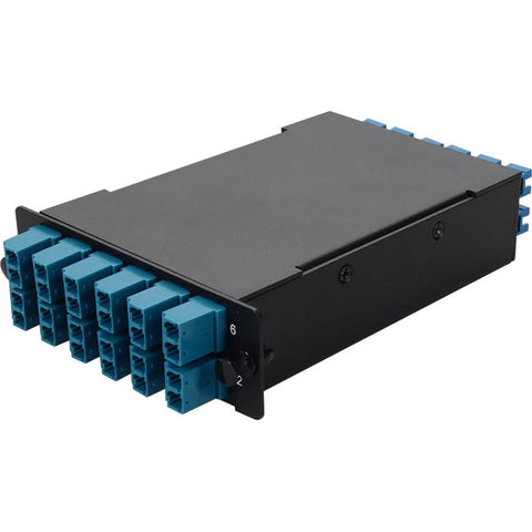 Add-on Addon 4-bay Cassette 24-fiber 12 Duplex Cs In, 12 Lc Duplex Out, Single-mode Dup