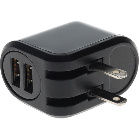 Add-on Nema 1-15p To 2xusb 2.0 (a) M/f Adpt Cbl