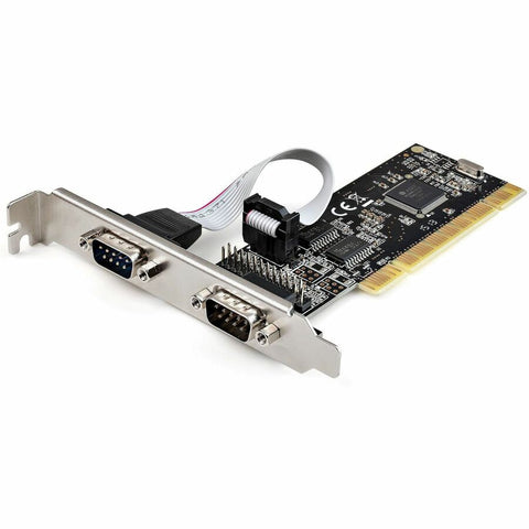 Startech Serial/parallel Pci Card With Dual Serial Rs232 Ports (db9) & 1x Parallel Lpt Po