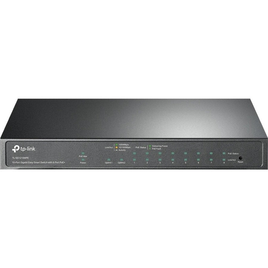 Ets Smart Switch Tp-link Usa Corporation 10-port Gigabit Easy Smart Switch With 8-port ...