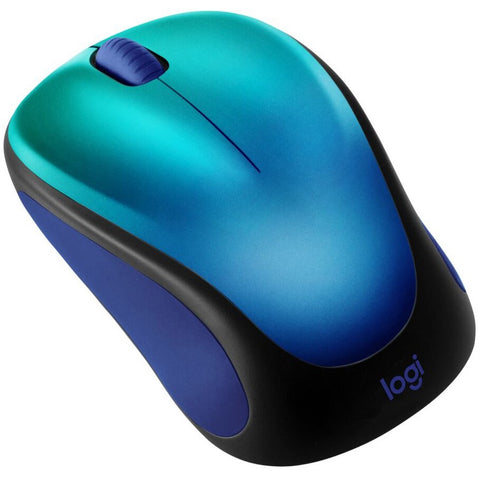 Logitech Design Collection Limited Edition Wireless Mouse - Blue Aurora