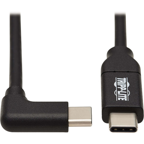 Eaton Tripp Lite Series Usb-c Cable (m/m) - Usb 2.0, 5a (100w) Rated, Right-angl