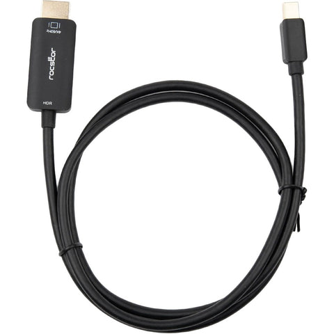 Rocstor Premium 3 Ft (1m) Mini Displayport To Hdmi Cable - 4k/2k @60hz - Gold Plated - F