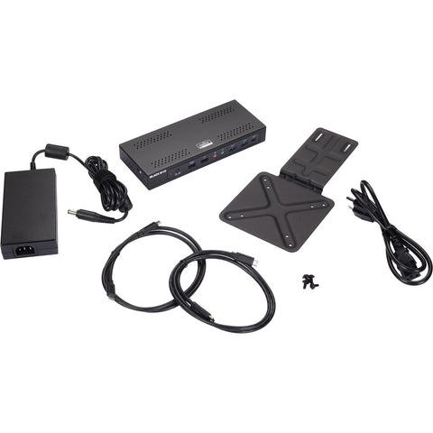 Black Box Usb-c Docking Station - 4k, Dual - Supports Dp Resolution Up To 4k X 2k At 60 Hz
