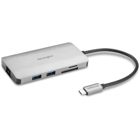 Kensington Computer Uh1400p Usb-c 8-in-1 Driverless Mobile Hub